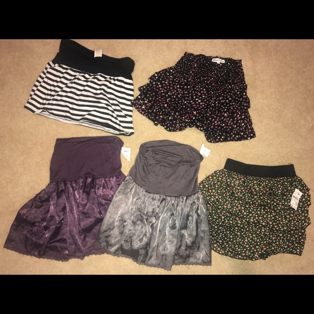 Girls skirt clothing lot tillys Nordstrom rack NWT